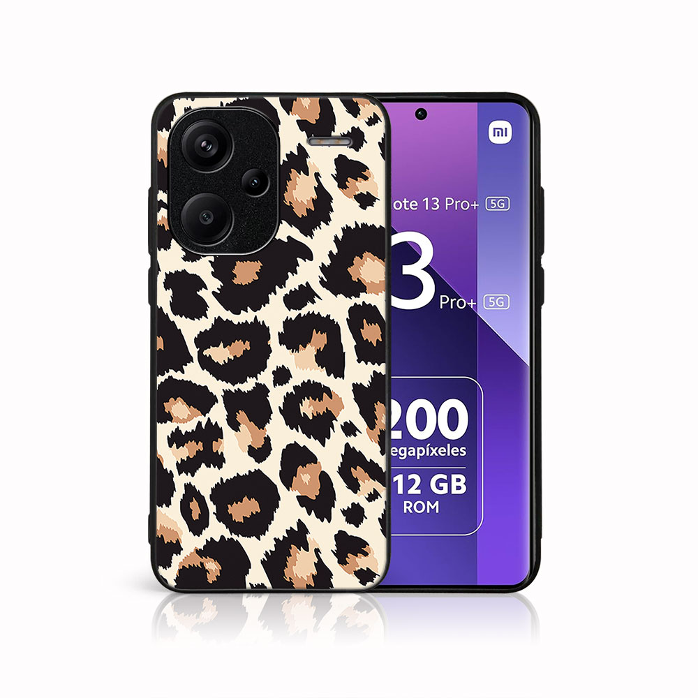 MY ART Ochranný Obal Pre Xiaomi Redmi Note 13 Pro+ 5G LEOPARD PRINT (238)