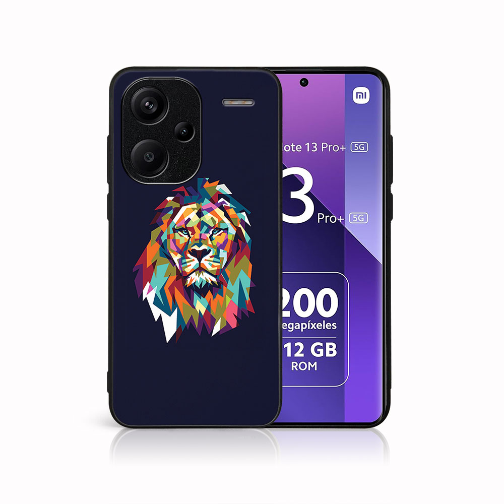 MY ART Ochranný Obal Pre Xiaomi Redmi Note 13 Pro+ 5G LION (246)