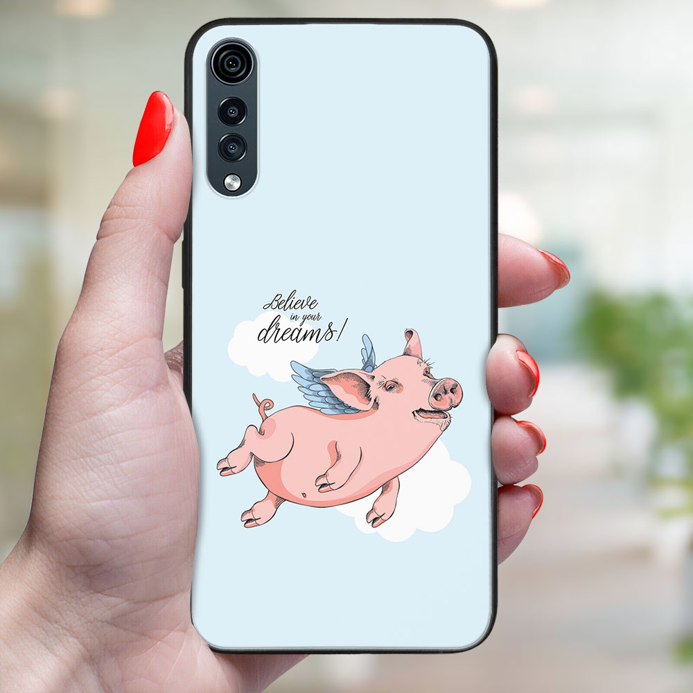 MY ART Husă De Protecție Pentru LG Velvet PIG (186)