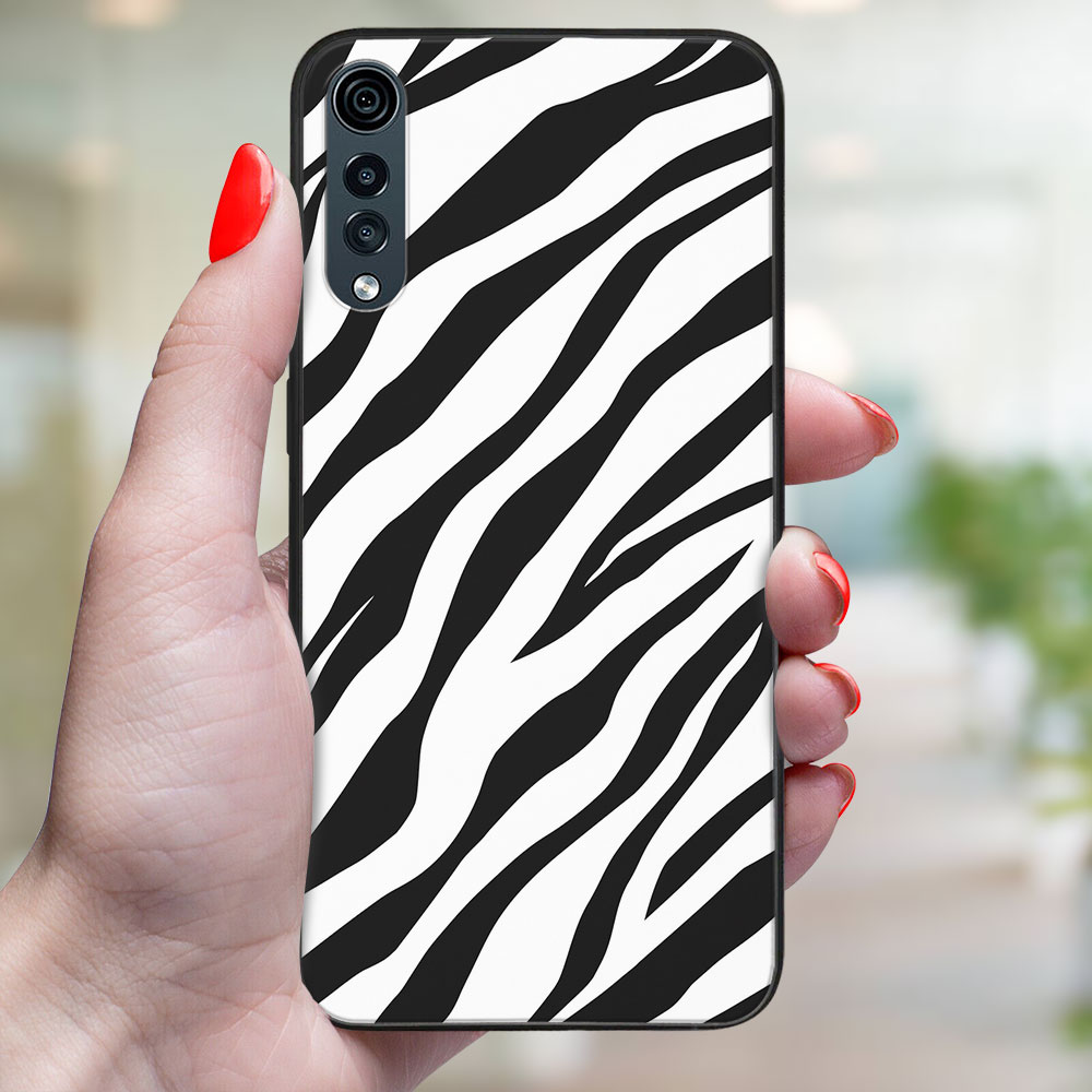 MY ART Husă De Protecție Pentru LG Velvet ZEBRA (237)