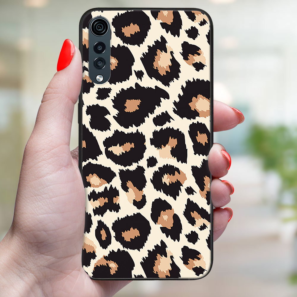 MY ART Husă De Protecție Pentru LG Velvet LEOPARD PRINT (238)