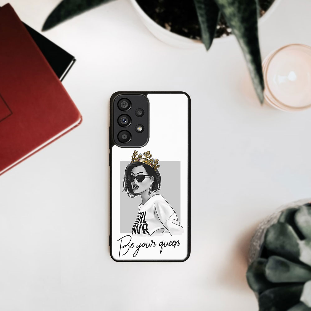 MY ART Husă De Protecție Samsung Galaxy A33 5G -QUEEN (139)