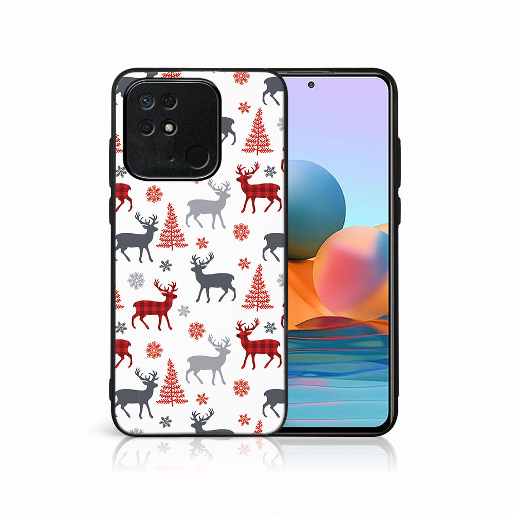 Husă MY ART Cu Design De Crăciun Xiaomi Redmi 10C DEER (068)