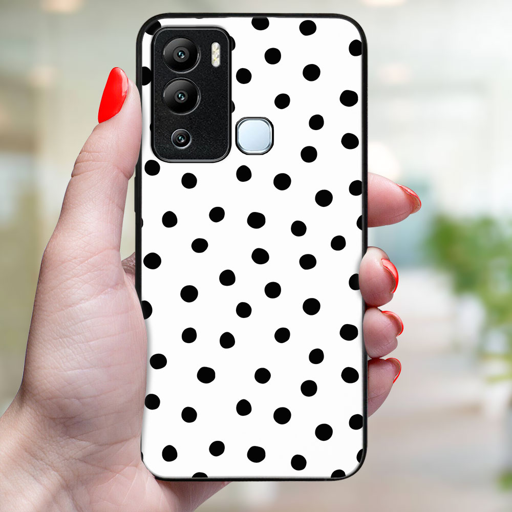 MY ART Husă De Protecție Pentru Infinix Hot 12i DOTS (168)