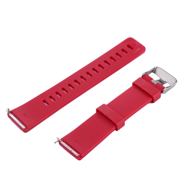 SILICONE Curea înlocuibilă Pentru Fitbit Versa / Versa 2 Roșu