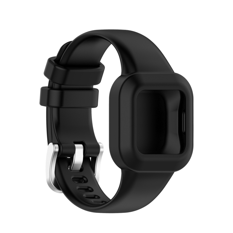 GLACIER Husa De Protectie Cu Curea Pentru Garmin Vivofit Junior3 Neagra