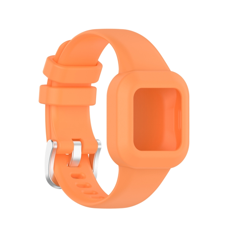 GLACIER Husa De Protectie Cu Curea Pentru Garmin Vivofit Junior3 Portocaliu