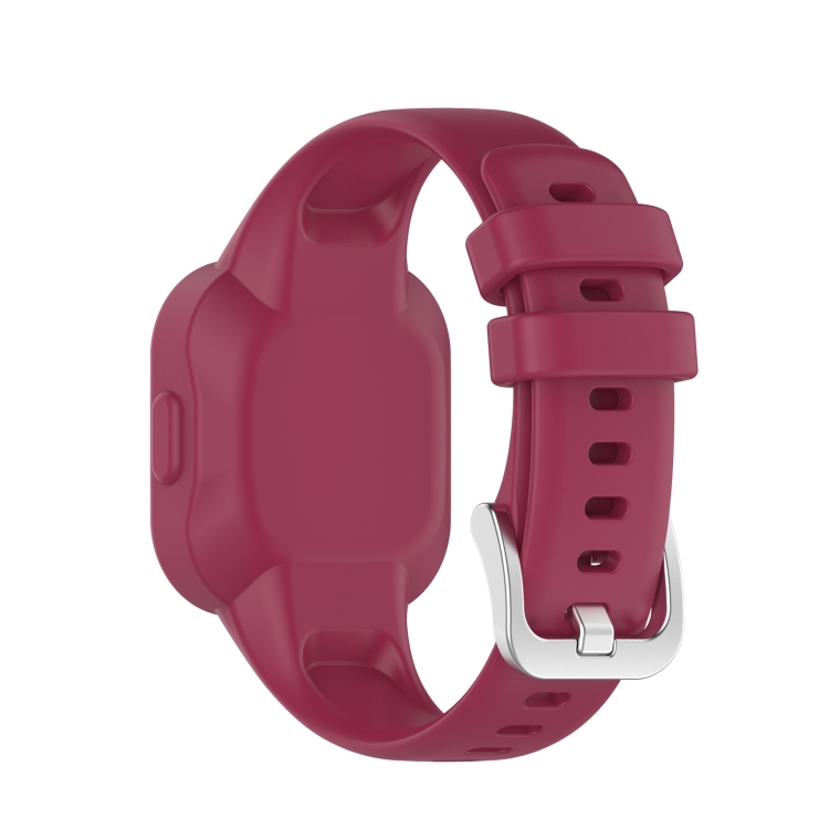 GLACIER Husa De Protectie Cu Curea Pentru Garmin Vivofit Junior3 Burgundy