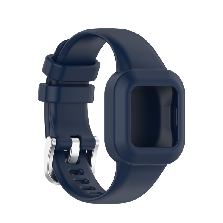 GLACIER Husa De Protectie Cu Curea Pentru Garmin Vivofit Junior3 Albastru Inchis