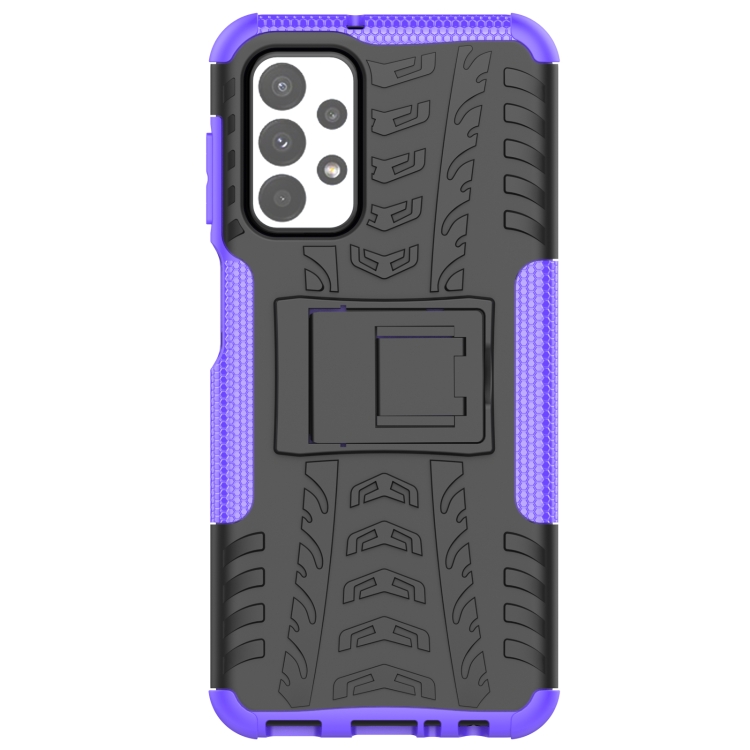 STAND Husă De Protecție Durabilă Pentru Samsung Galaxy A23 / A23 5G Violet