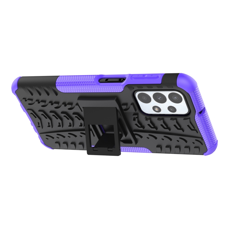 STAND Husă De Protecție Durabilă Pentru Samsung Galaxy A23 / A23 5G Violet