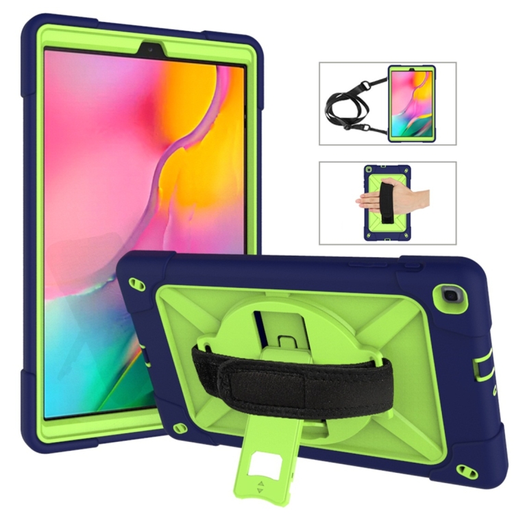 Husă SOLID Durabilă Pentru Samsung Galaxy Tab A 10.1 2019 (T515/T510) Verde-albastru