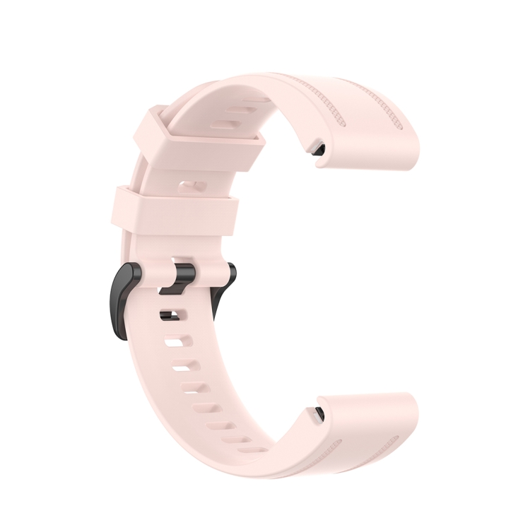 Curea SILICONE Garmin Fenix 6S / 6S Pro / 6S Safir Roz Deschis