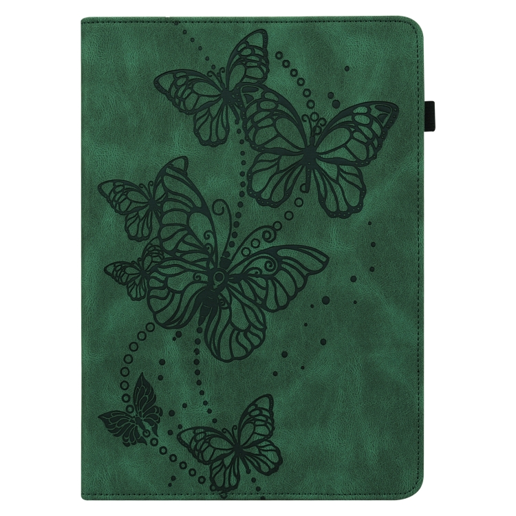 ART BUTTERFLY Husă Rabatabilă Pentru Lenovo Tab P11 Gen 2 Verde