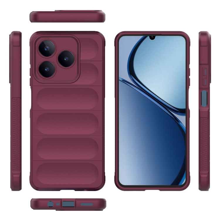 STEPS Husă De Protecție Pentru Realme C61 Burgundy