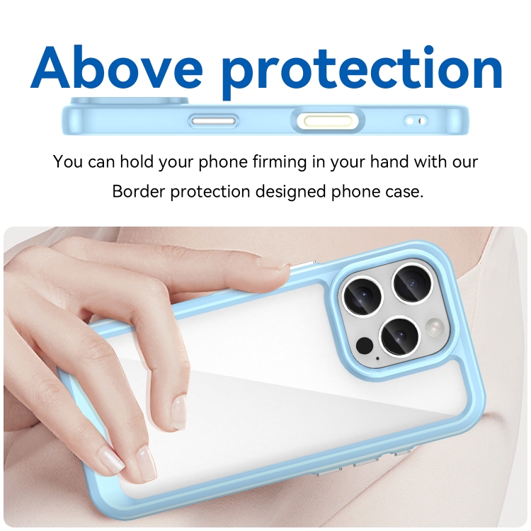 CRYSTAL Husă De Protecție Pentru Apple IPhone 16 Pro Albastru