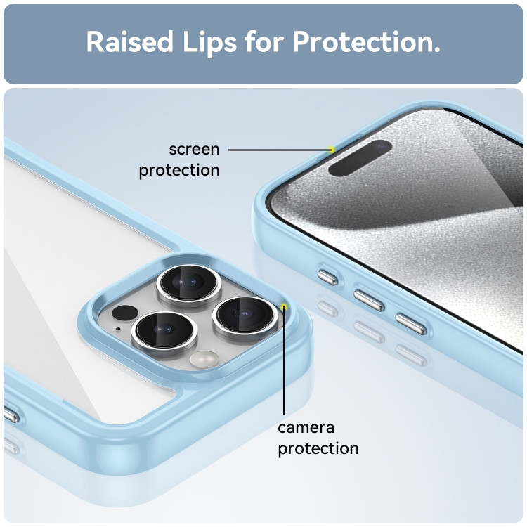 CRYSTAL Husă De Protecție Pentru Apple IPhone 16 Pro Albastru