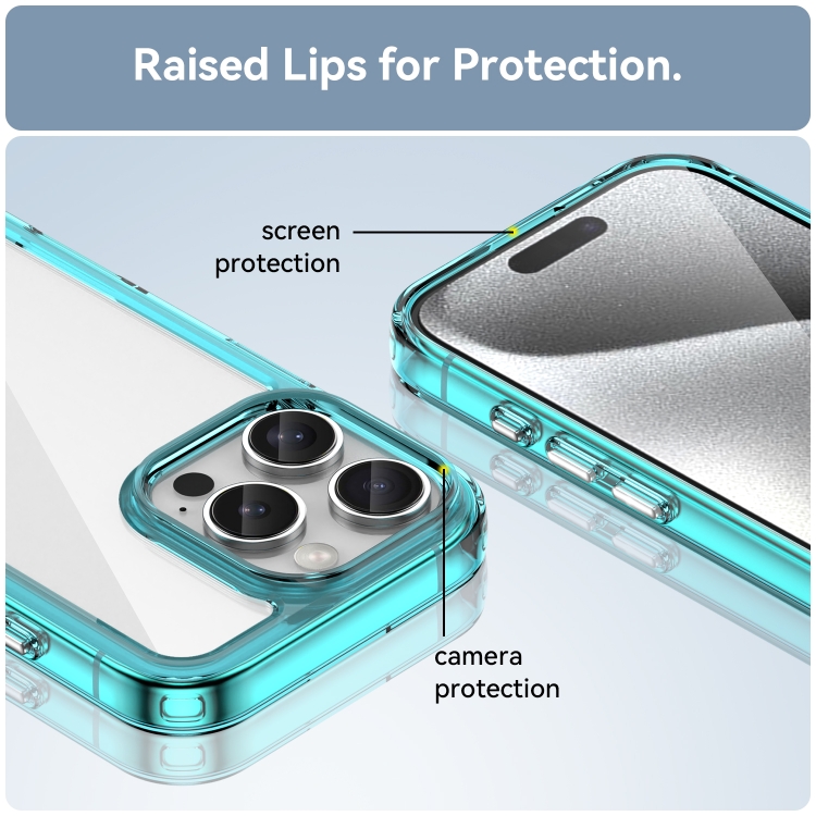 CRYSTAL Husă De Protecție Pentru Apple IPhone 16 Pro Turcoaz