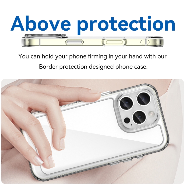 CRYSTAL Husă De Protecție Pentru Apple IPhone 16 Pro Transparent