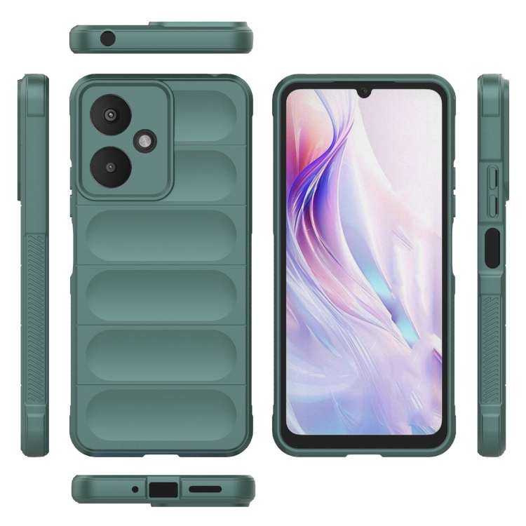 STEPS Husă De Protecție Pentru Xiaomi Redmi 13C 5G Verde