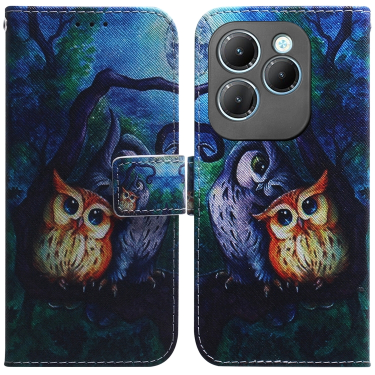 ART Husă Portofel Pentru Infinix Hot 40 / Hot 40 Pro OWL