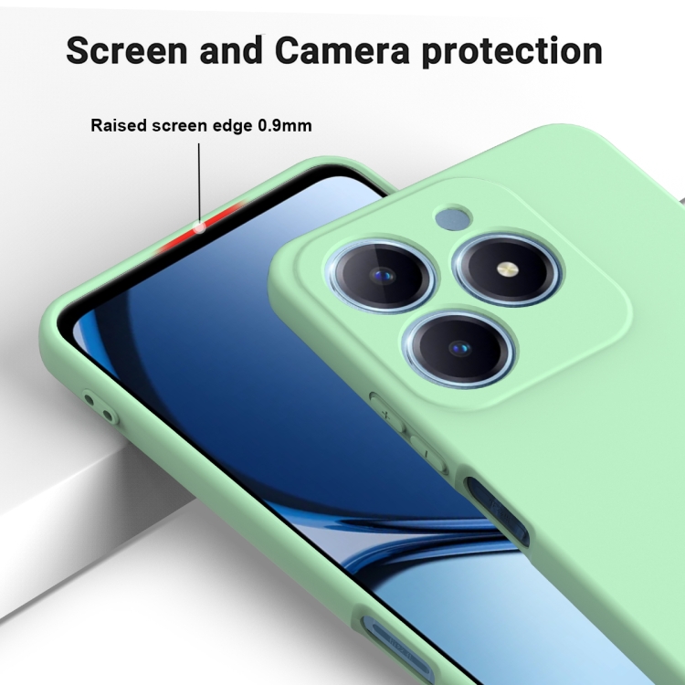 RUBBER Husă De Protecție Pentru Realme C63 Verde