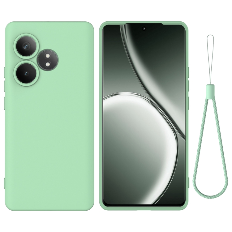 RUBBER Husă De Protecție Pentru Realme GT 6 / Realme GT 6T Verde