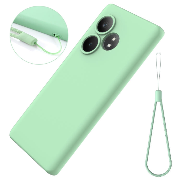 RUBBER Husă De Protecție Pentru Realme GT 6 / Realme GT 6T Verde