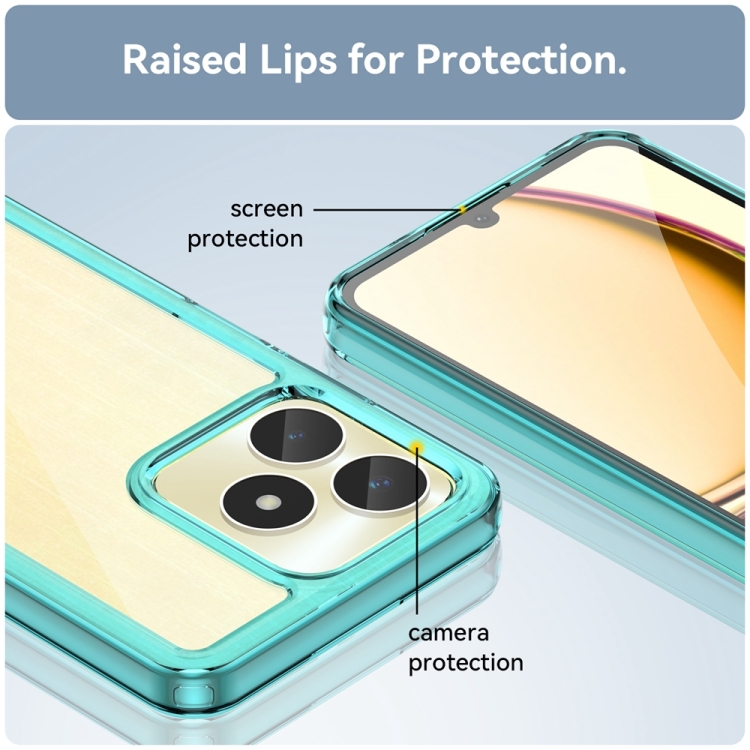 CRYSTAL Husă De Protecție Pentru Realme Note 50 Turcoaz