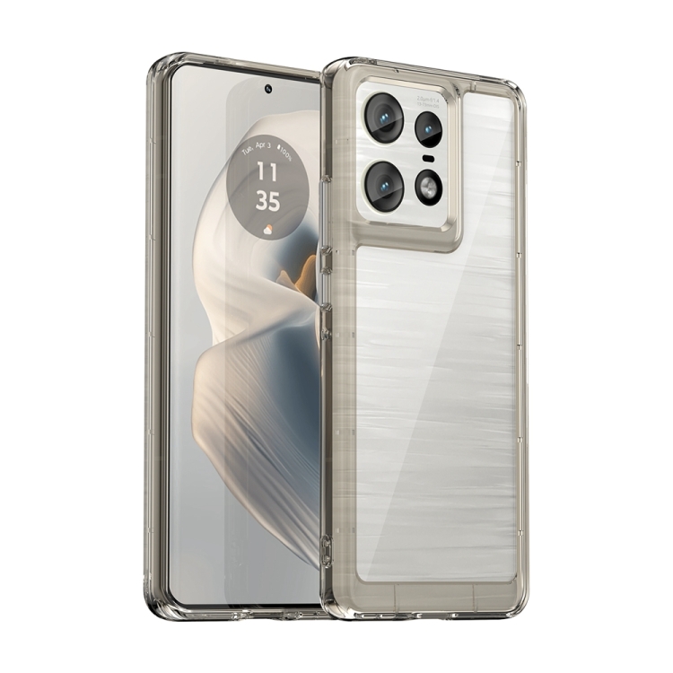 CRYSTAL Husă De Protecție Pentru Motorola Edge 50 Pro Gri