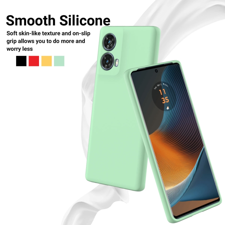 RUBBER Husă De Protecție Pentru Motorola Moto G85 5G Verde