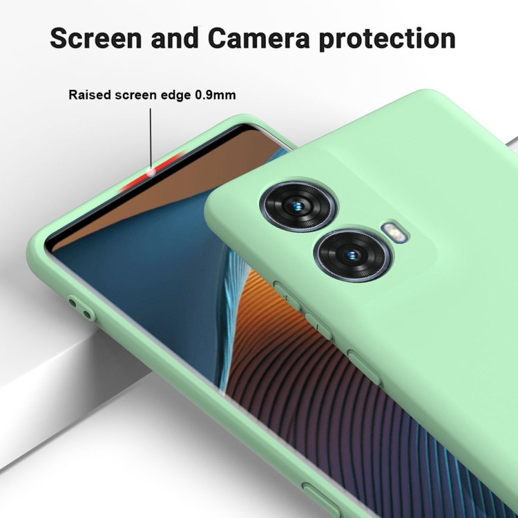 RUBBER Husă De Protecție Pentru Motorola Moto G85 5G Verde