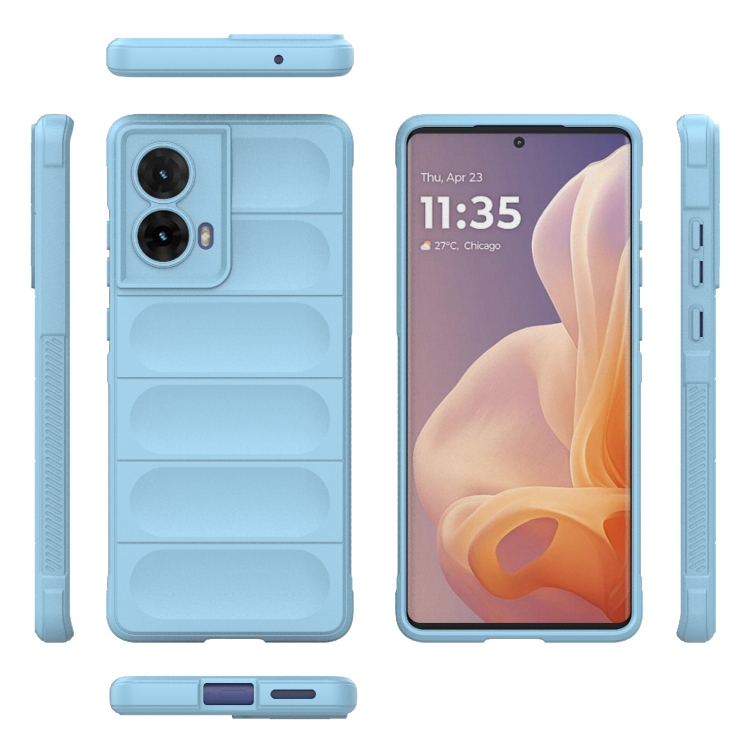 STEPS Husă De Protecție Pentru Motorola Moto G85 5G Albastru Deschis