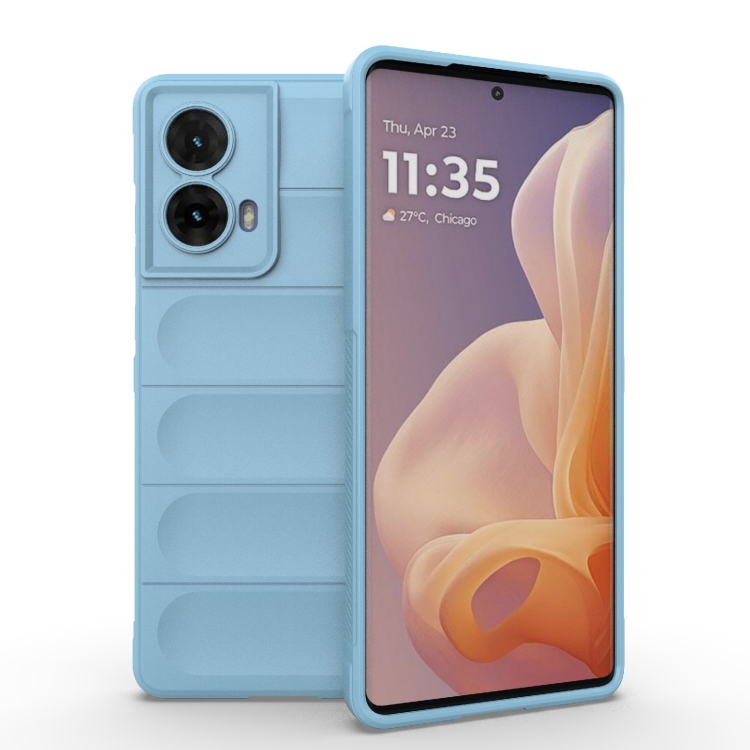 STEPS Husă De Protecție Pentru Motorola Moto G85 5G Albastru Deschis