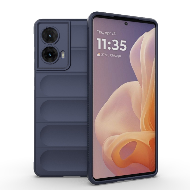 STEPS Husă De Protecție Pentru Motorola Moto G85 5G Albastru închis