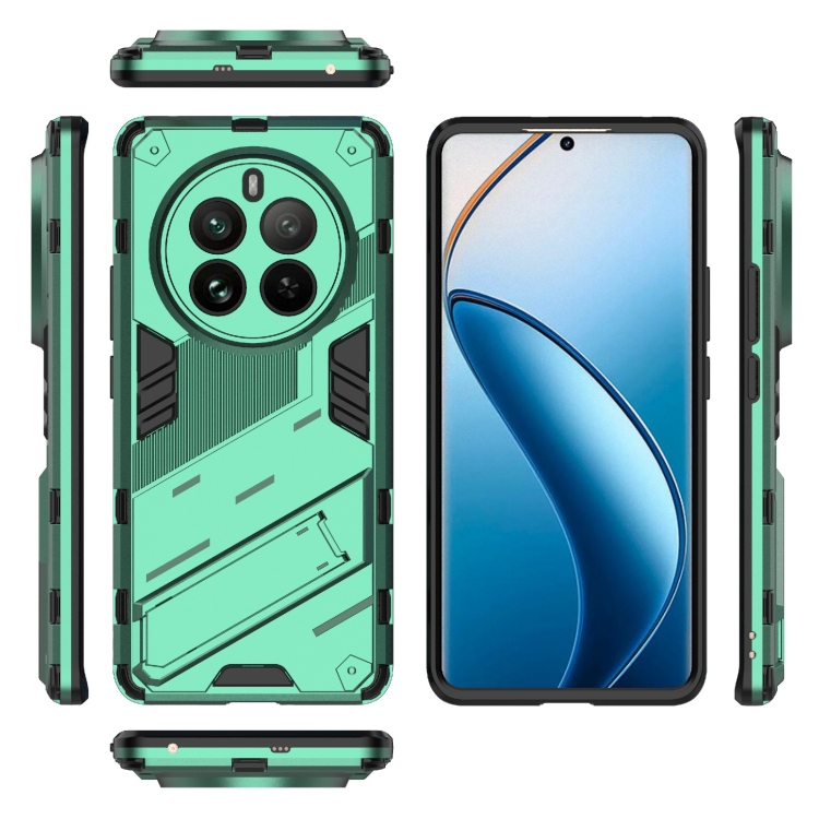 BIB Husă De Protecție Cu Suport Pentru Realme 12 Pro 5G / 12 Pro+ 5G Verde