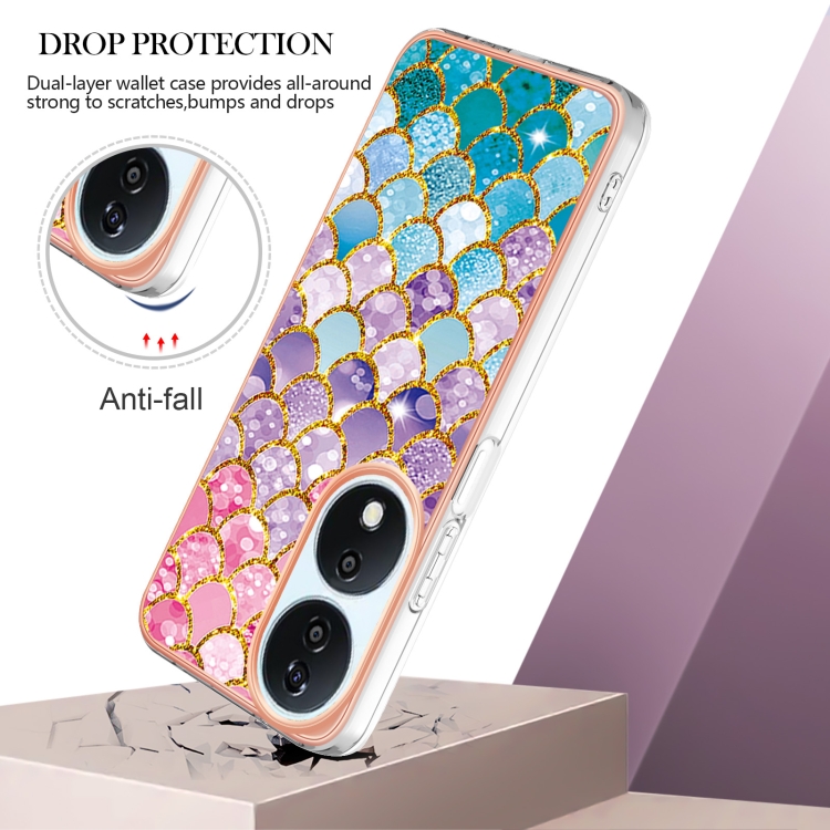 IMD MARBLE Husă De Protecție Pentru Honor X7b SOLARE COLORATE