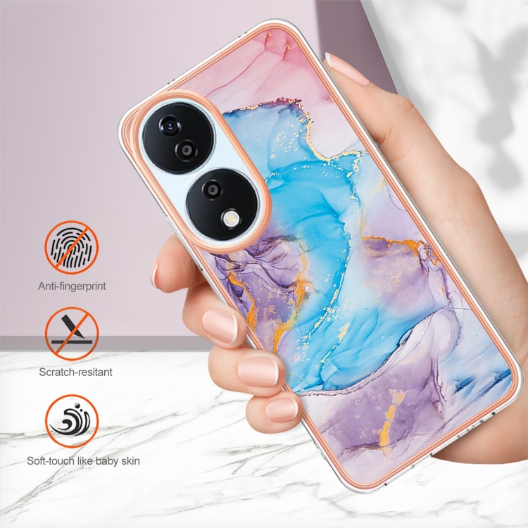 IMD MARBLE Husă De Protecție Pentru Honor X7b BLUE