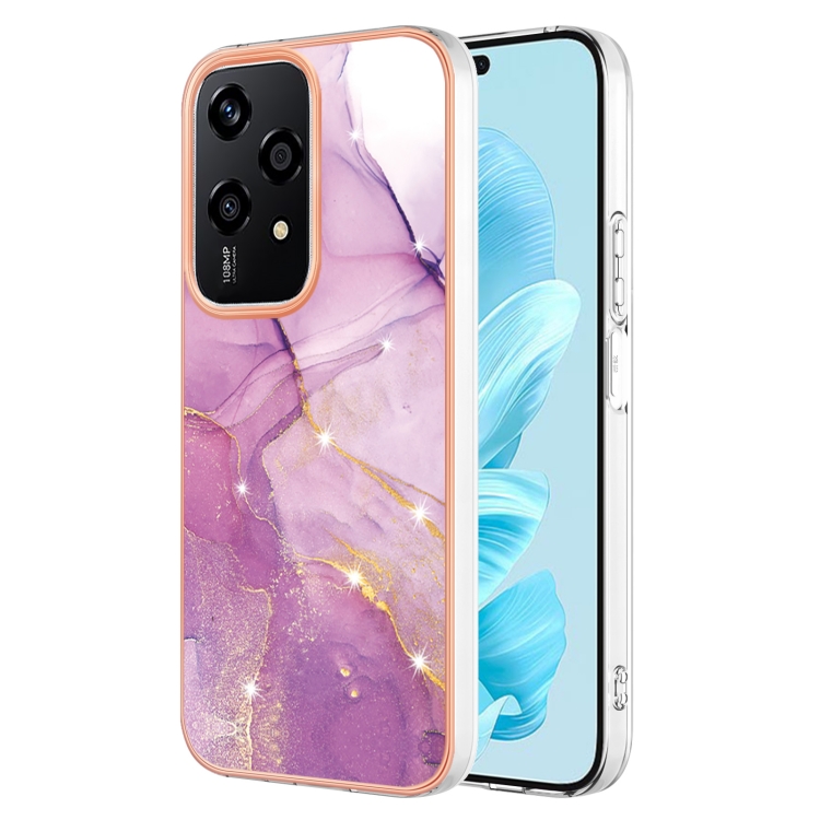 IMD MARBLE Husă De Protecție Pentru Honor 200 Lite PURPLE