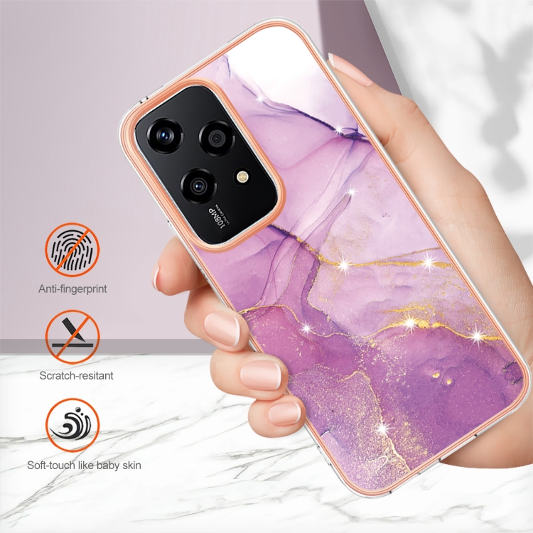 IMD MARBLE Husă De Protecție Pentru Honor 200 Lite PURPLE