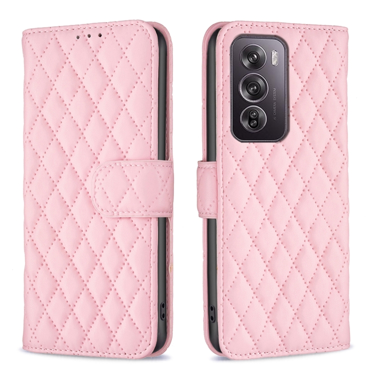 LATTICE Husă De Protecție Pentru Oppo Reno12 Pro 5G Roz