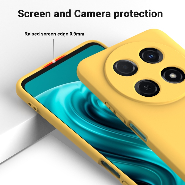 RUBBER Husă De Protecție Pentru Huawei Nova 12i Galben