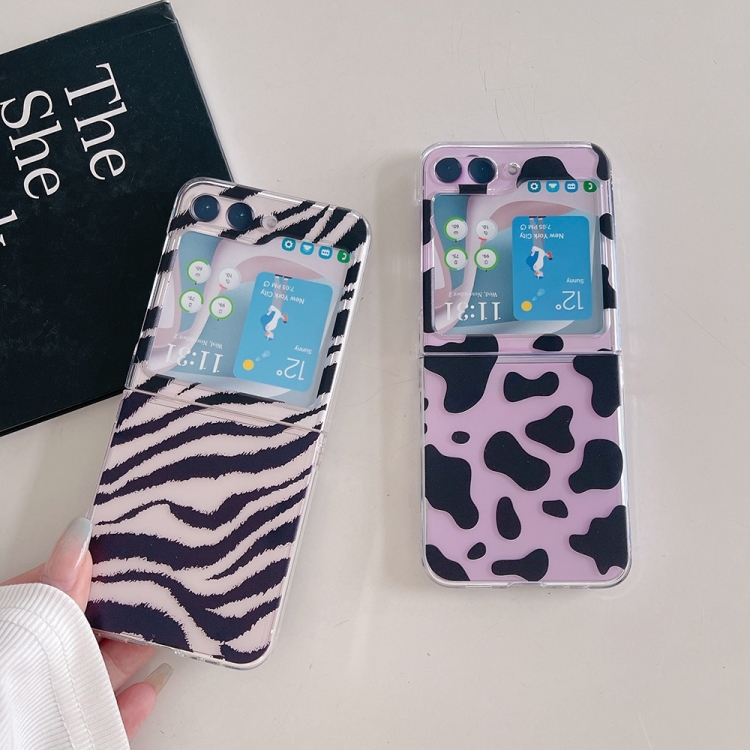 ART Husă Din Plastic Pentru Samsung Galaxy Z Flip6 5G ZEBRA