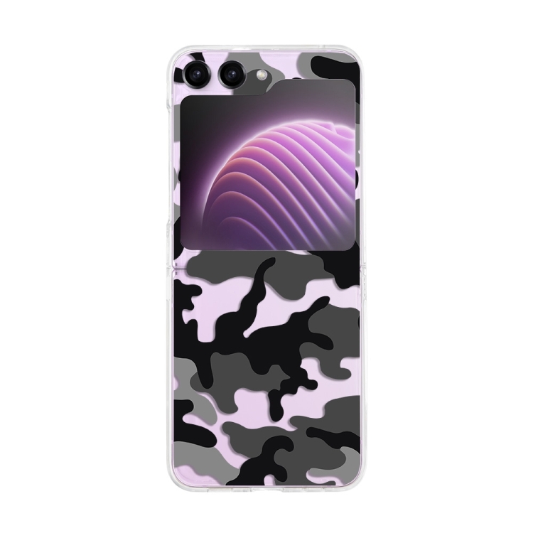 ART Husă Din Plastic Pentru Samsung Galaxy Z Flip6 5G BLACK CAMO