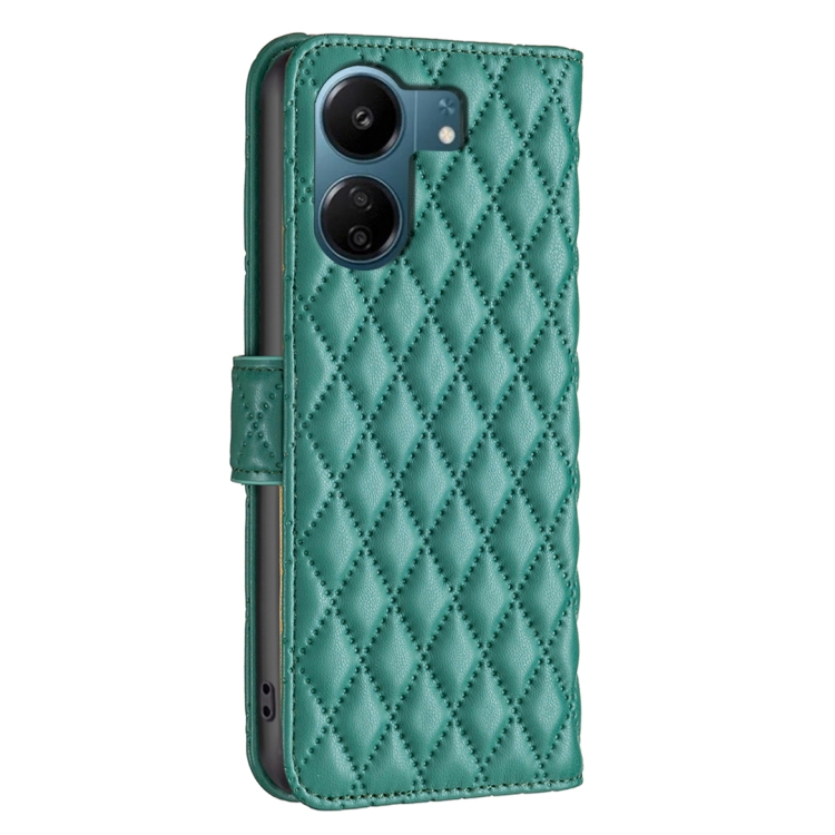 Husa De Protectie LATTICE Pentru Xiaomi Redmi 13C / Poco C65 Verde