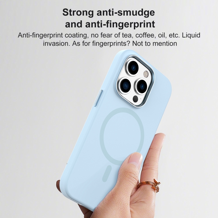 MUTURAL SILICONE MAGSAFE Husa De Protectie Apple I Phone 15 Pro Albastru Inchis