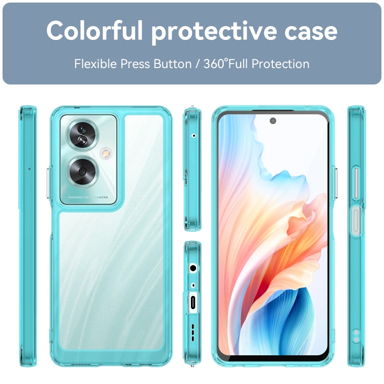 CRYSTAL Husa De Protectie Pentru Oppo A79 5G Turcoaz