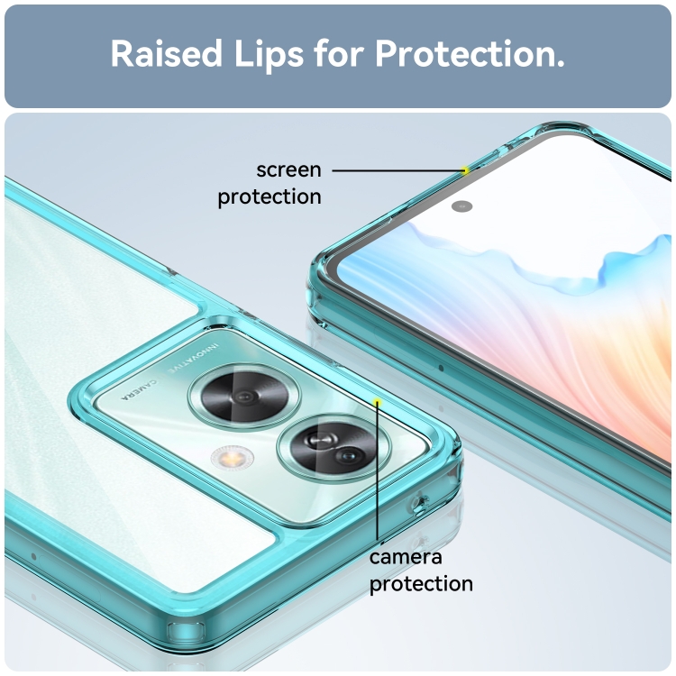 CRYSTAL Husa De Protectie Pentru Oppo A79 5G Turcoaz