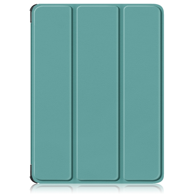 LEATHER Capac Cu Balamale Pentru OnePlus Pad Devine Verde