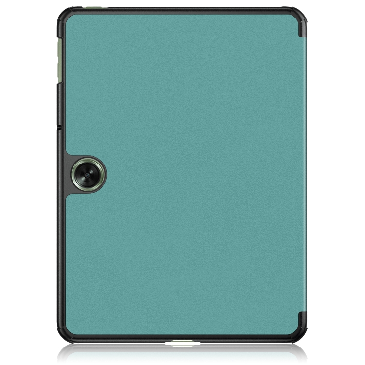 LEATHER Capac Cu Balamale Pentru OnePlus Pad Devine Verde